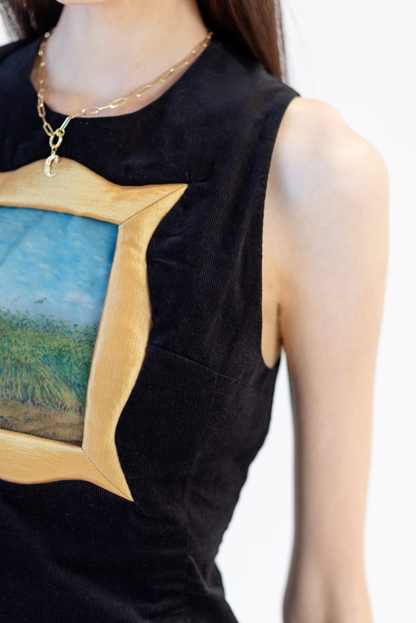 Quilted Frame Dress
