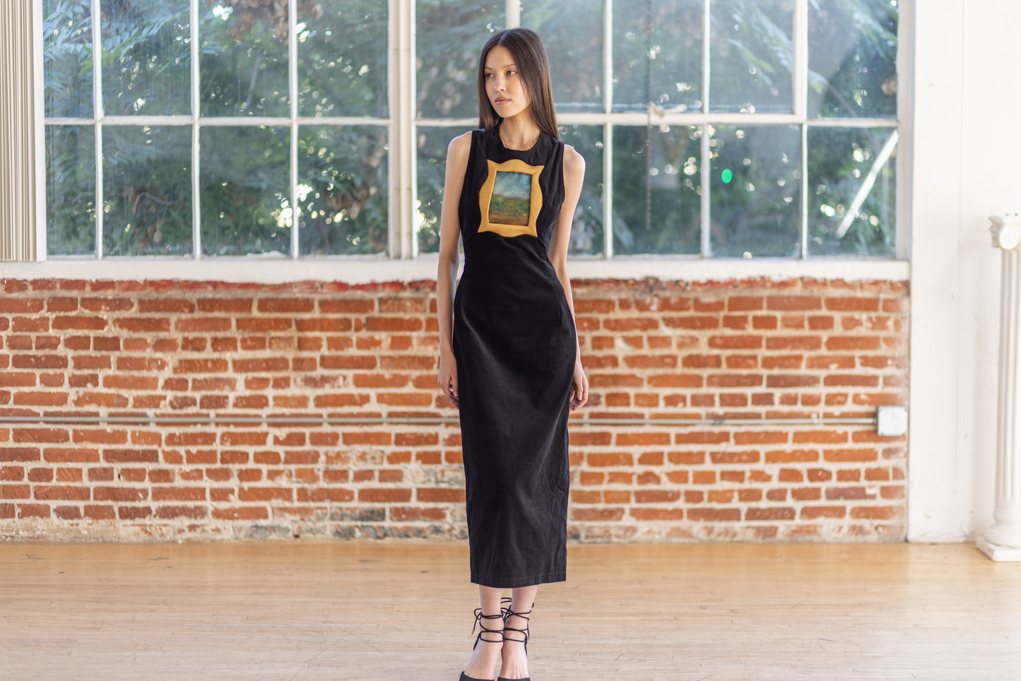 Quilted Frame Dress