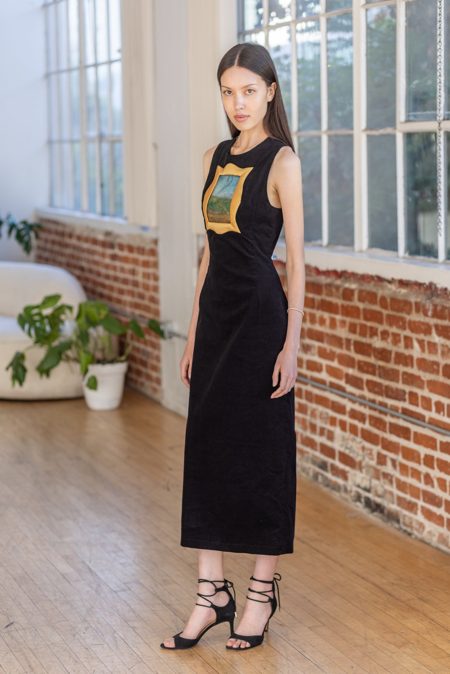 Quilted Frame Dress