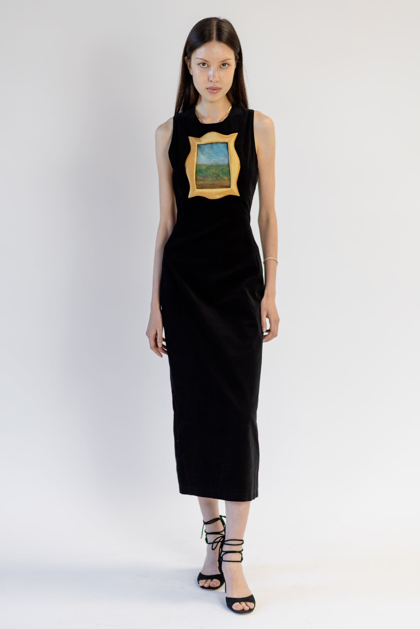 Quilted Frame Dress
