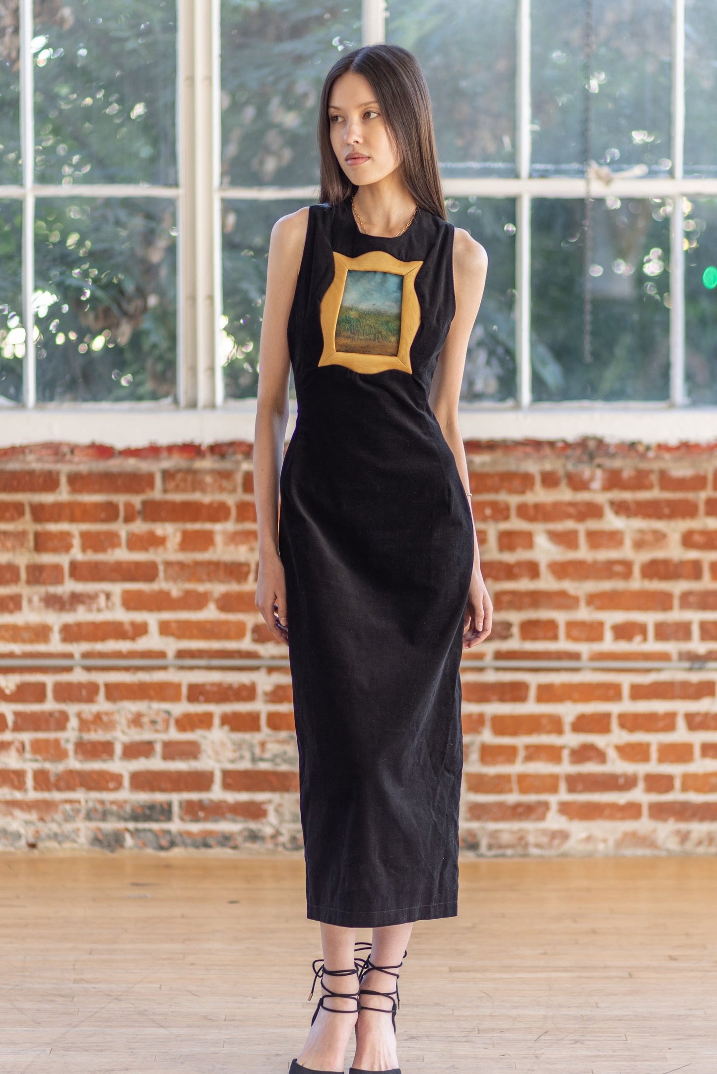 Quilted Frame Dress