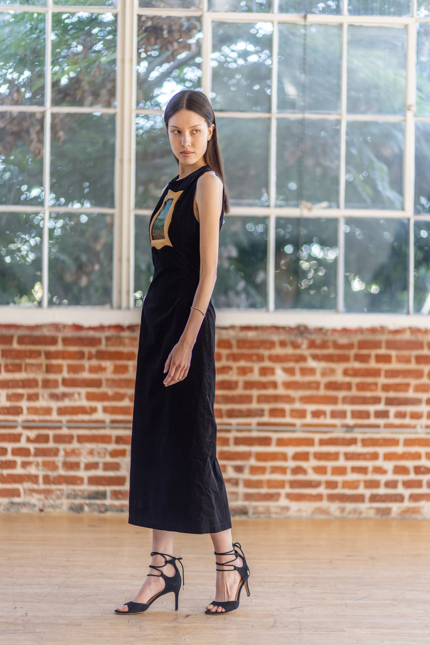 Quilted Frame Dress