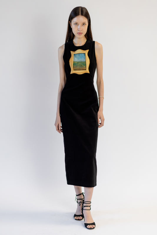 Quilted Frame Dress