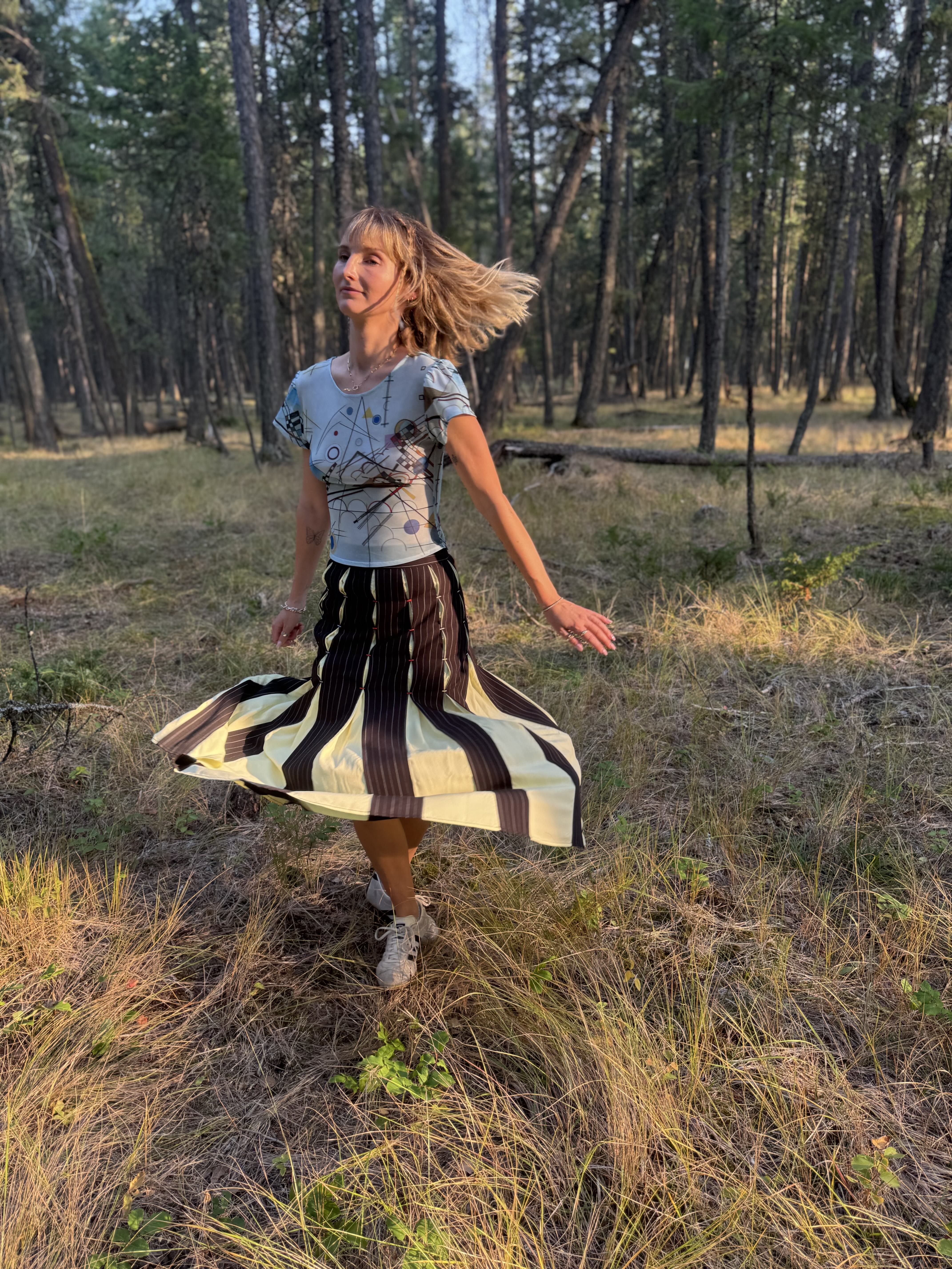 Pleated Inset Skirt – Mater Suspirium